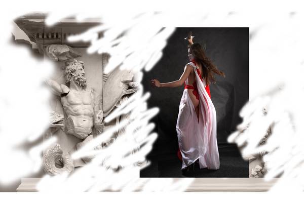HEKATE- Rekonstruktion HEKATE auf WEISS Rekonstruktion von Andrey Alexander Foto Künstler