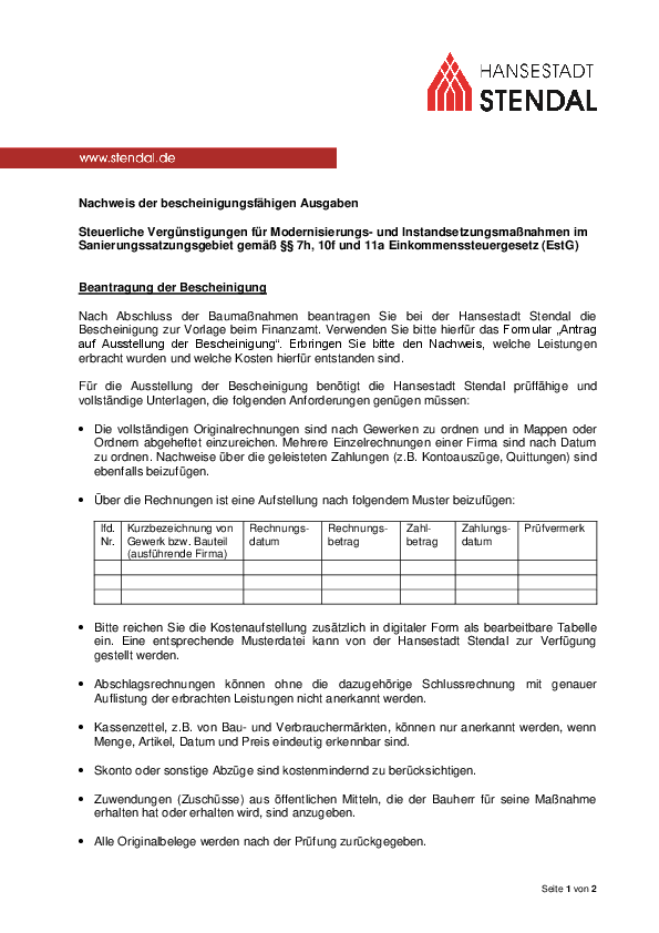 merkblatt bescheinigungsf hige kosten stand 2024