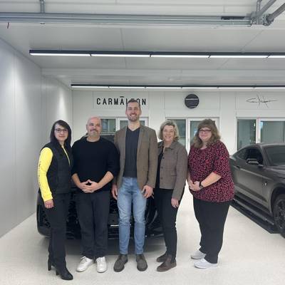 Unternehmensbesuch bei Exakt AutoGlas und CARMÄLEON